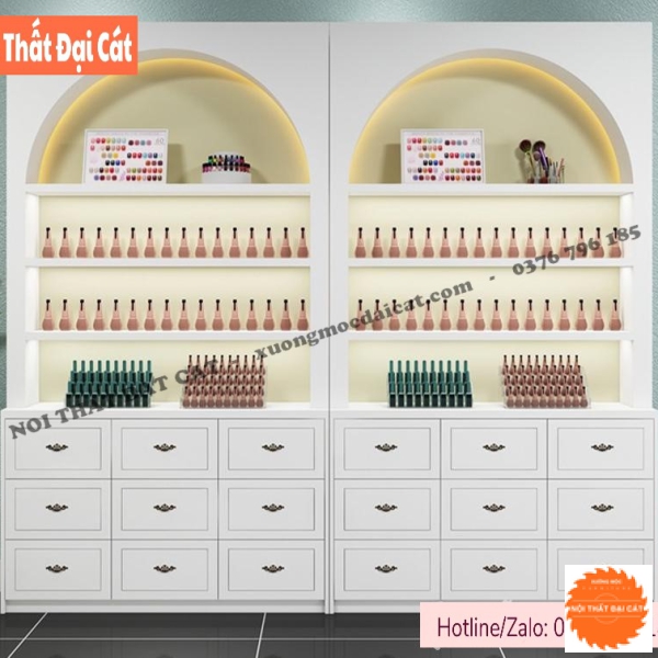 Tủ decor nail đẹp TN015