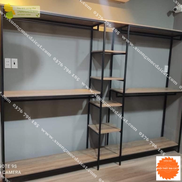 Mẫu thiết kế shop túi xách MS009