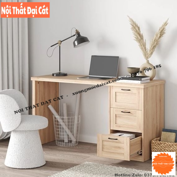 Bàn làm việc tại nhà bằng gỗ BLV118