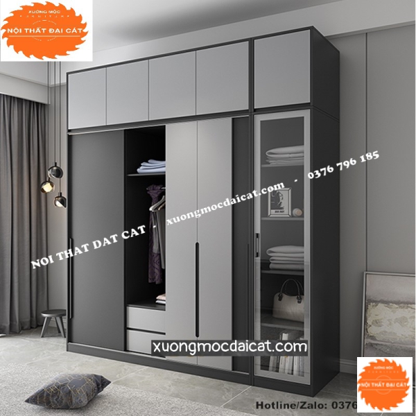 Tủ áo quần xám chì MS22272