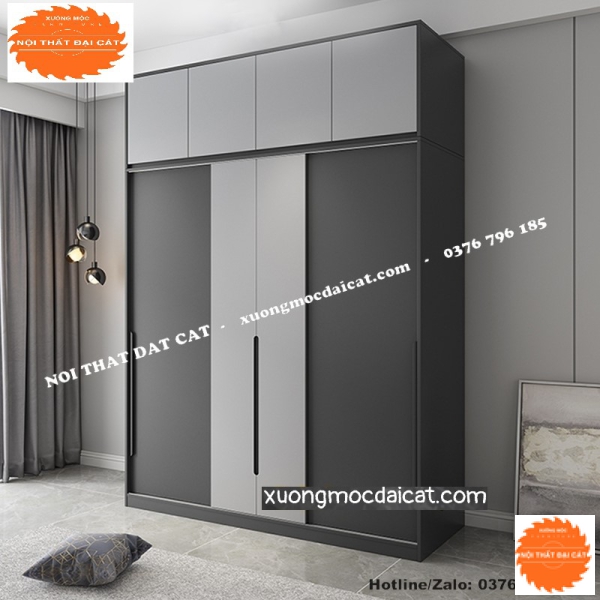 Tủ áo quần xám chì MS22272