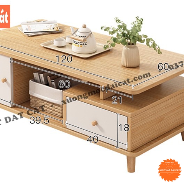 Bàn sofa phòng khách đẹp BS089