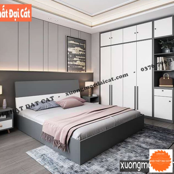 Tủ áo quần gỗ thiết kế đẹp TA668