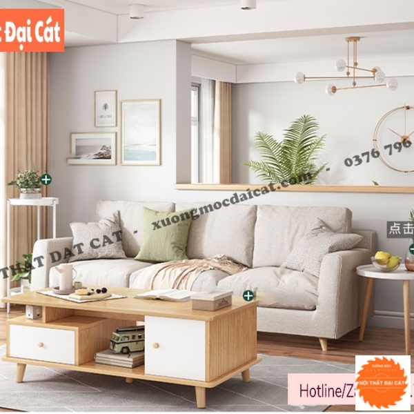 Bàn sofa phòng khách đẹp BS089