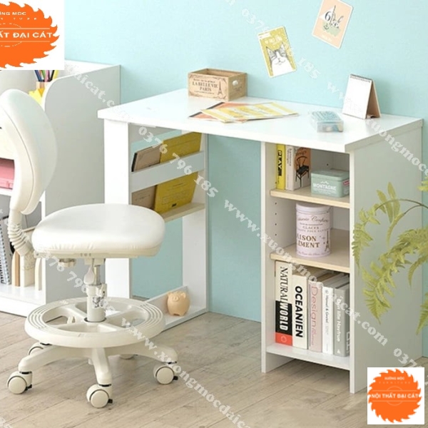 Bàn học gỗ công nghiệp nhỏ gọn BH046