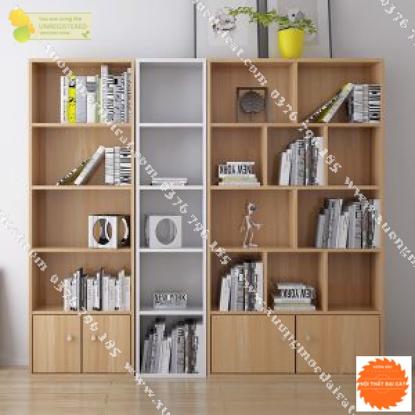 Kệ sách gỗ công nghiệp đa năng KS129