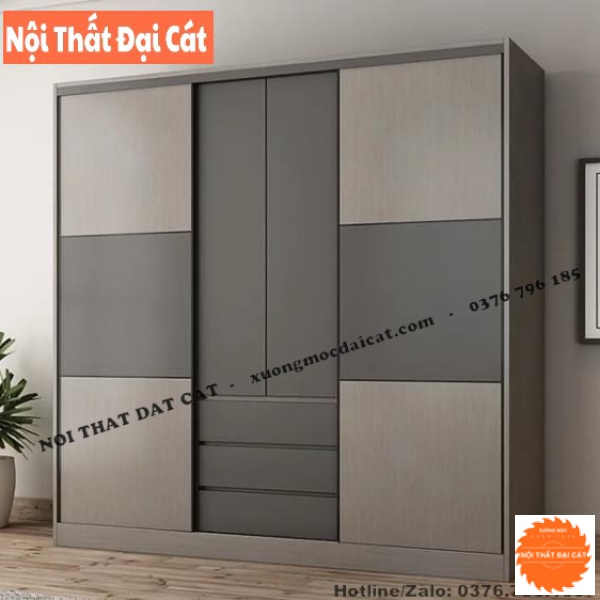 Tủ áo quần cửa lùa MS22276