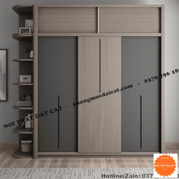 Tủ áo quần gỗ MDF MS22277
