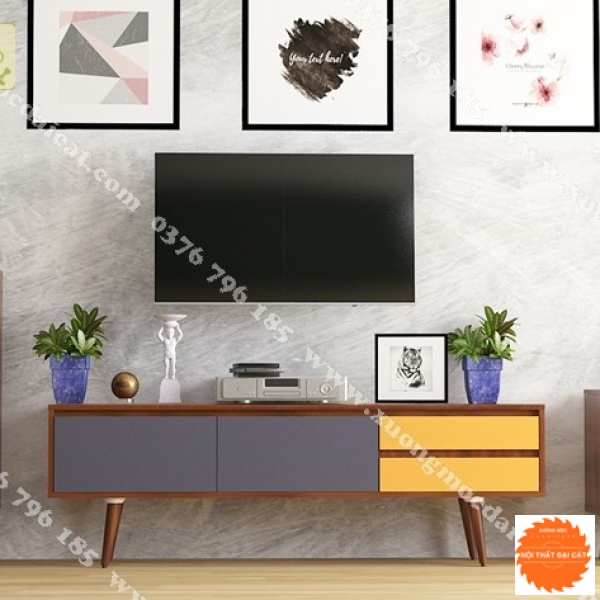 Kệ tivi thiết kế tiện lợi cho phòng khách KTV301