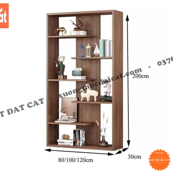 Kệ gỗ trưng bày sản phẩm KG040