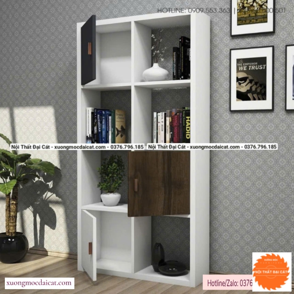 Tủ sách gia đình hiện đại KS232