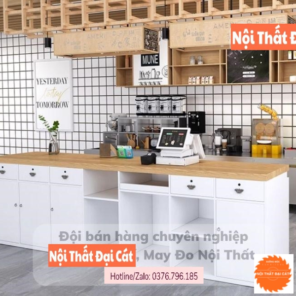Quầy bar pha chế phong cách hiện đại QB005