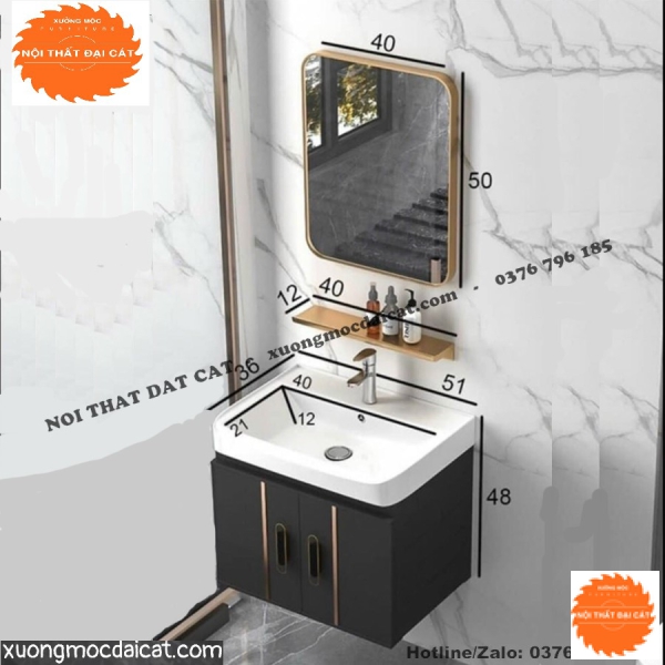 Tủ lavabo phòng WC TBVS032