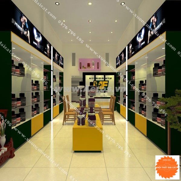 Mẫu thiết kế shop thực phẩm chức năng MS006