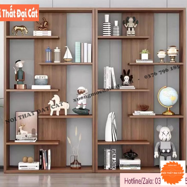 Kệ gỗ trưng bày sản phẩm KG040