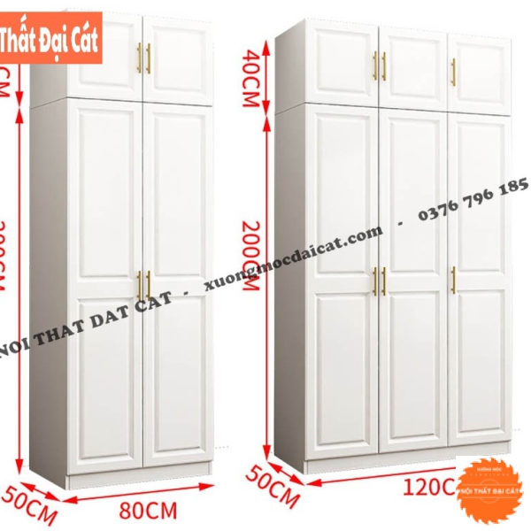 Tủ áo quần thiết kế đẹp - hiện đại TA149
