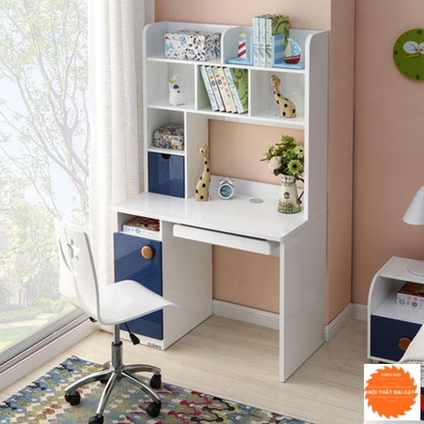 Bàn học kết hợp kệ sách BH010