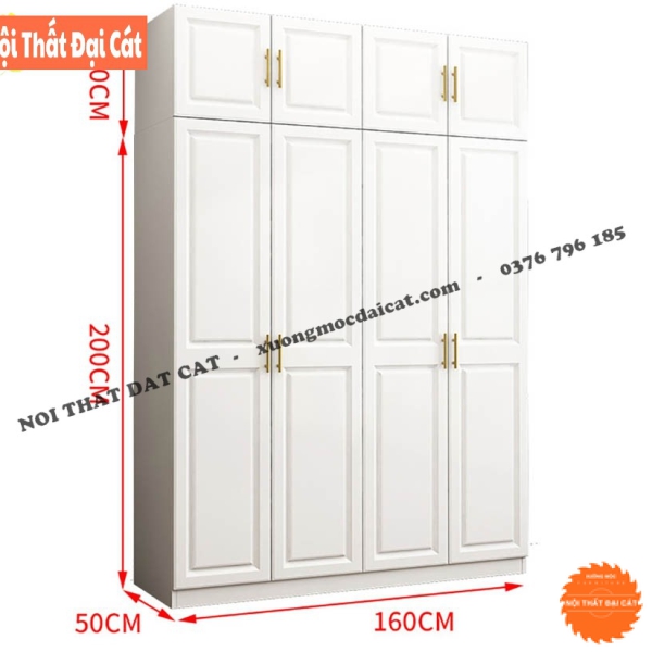 Tủ áo quần thiết kế đẹp - hiện đại TA149
