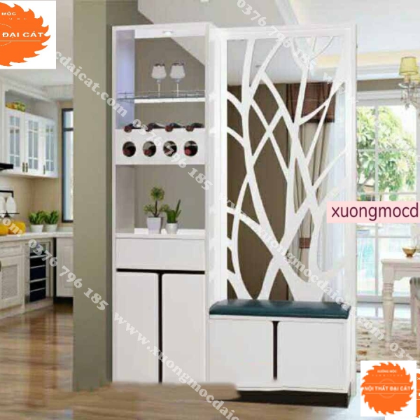 Tủ rượu kết hợp vách ngăn phòng khách TR048