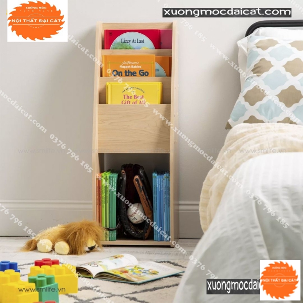 Kệ sách cho bé nhỏ gọn KSTE002