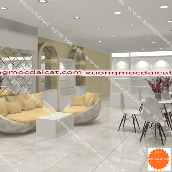 Mẫu thiết kế nội thất Spa - Thẩm mỹ viện MS001