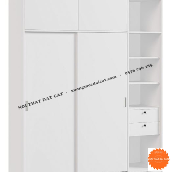 Tủ quần áo cửa lùa gỗ MDF TA430