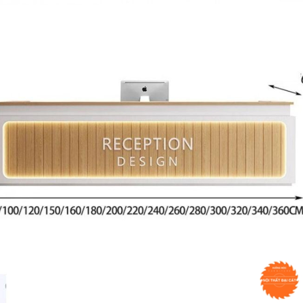 Quầy bar pha chế trà sữa đẹp QB007