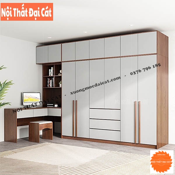 Tủ áo quần kết hợp bàn trang điểm TA150