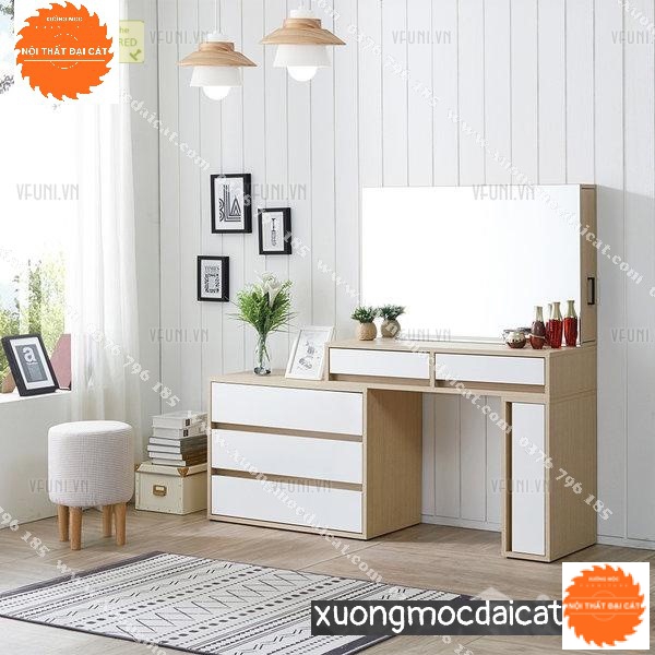 Bàn trang điểm gỗ công nghiệp BTĐ080