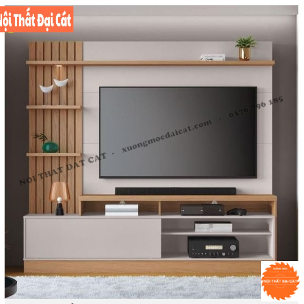 Vách ốp kệ tivi VO033