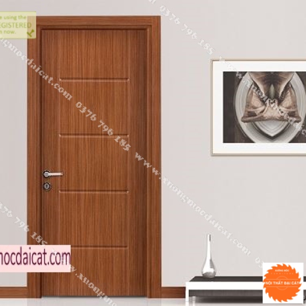 Cửa gỗ MDF veneer thiết kế đẹp
