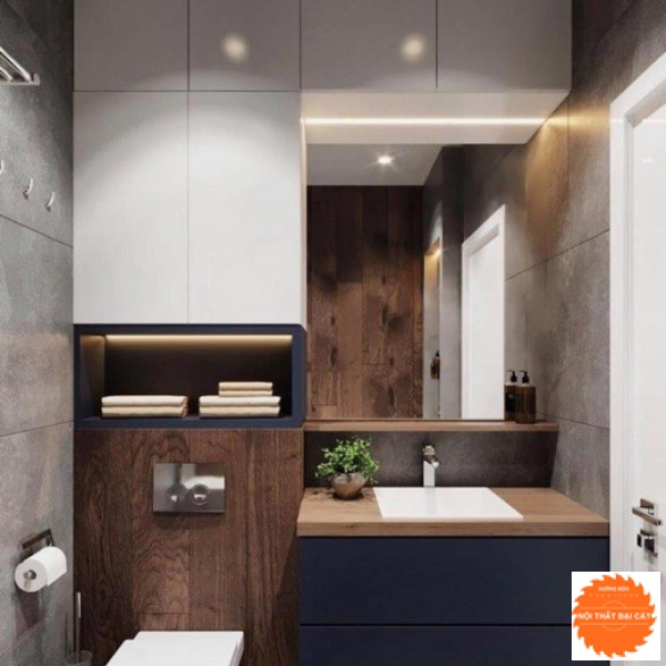 Tủ lavabo đẹp phòng WC  