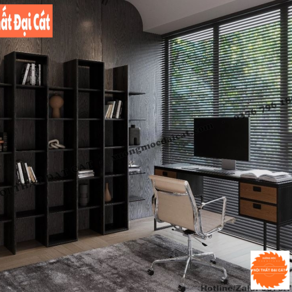 Kệ trưng bày bằng gỗ công nghiệp KG025