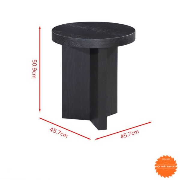 Bàn gỗ cạnh sofa bằng gỗ BGS023