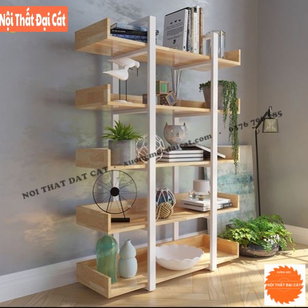 Kệ trang trí đứng thiết kế nhiều tầng KTT155
