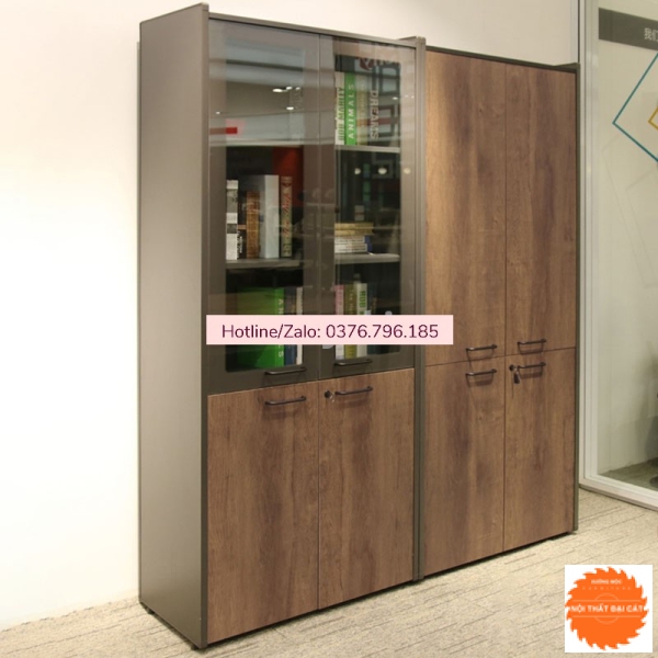 Tủ hồ sơ đựng tài liệu bằng gỗ THS086