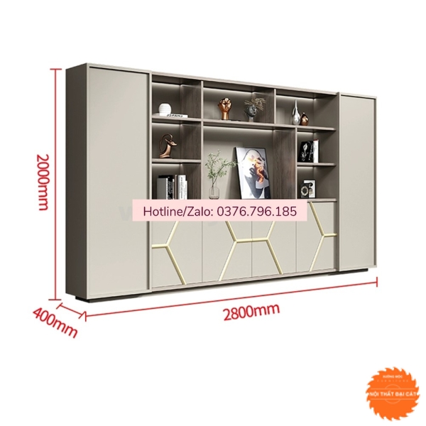 Tủ giám đốc hiện đại TGĐ002
