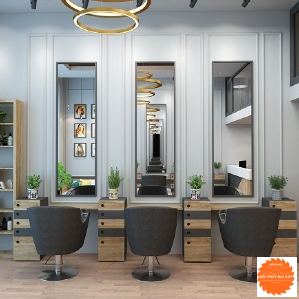 Tủ vách ngăn salon tóc TSL017