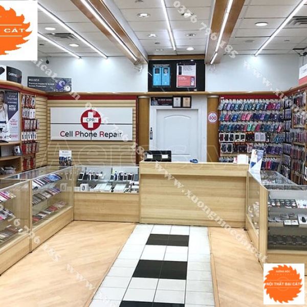 Mẫu thiết kế shop điện thoại MS002