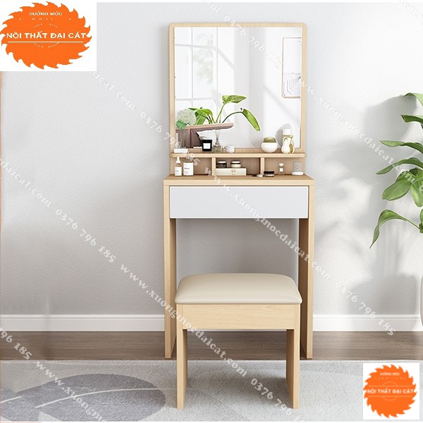 Bàn trang điểm gỗ công nghiệp đơn giản BTĐ070