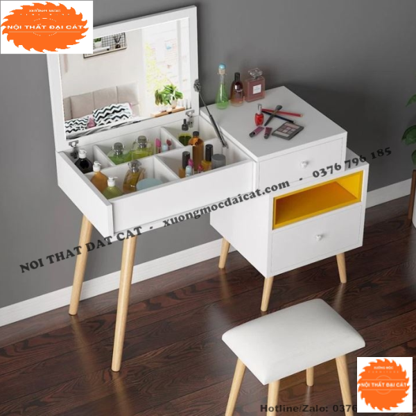Bàn trang điểm gương gập BTĐ089