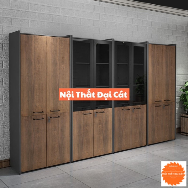 Tủ hồ sơ đựng tài liệu bằng gỗ THS086