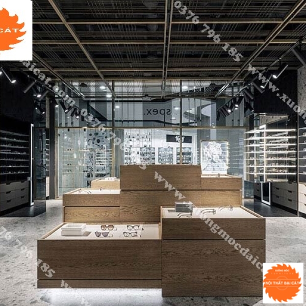 Mẫu thiết kế shop mắt kính MS002