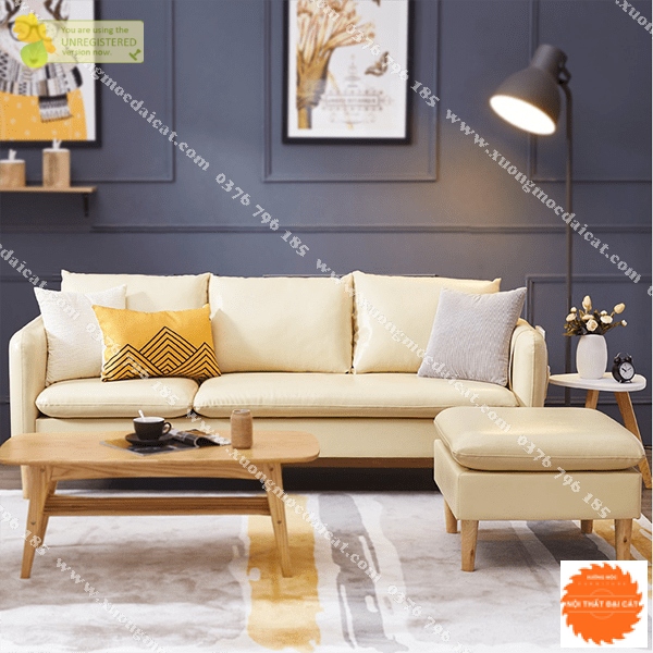 Ghế sofa cao cấp bọc da đẹp 