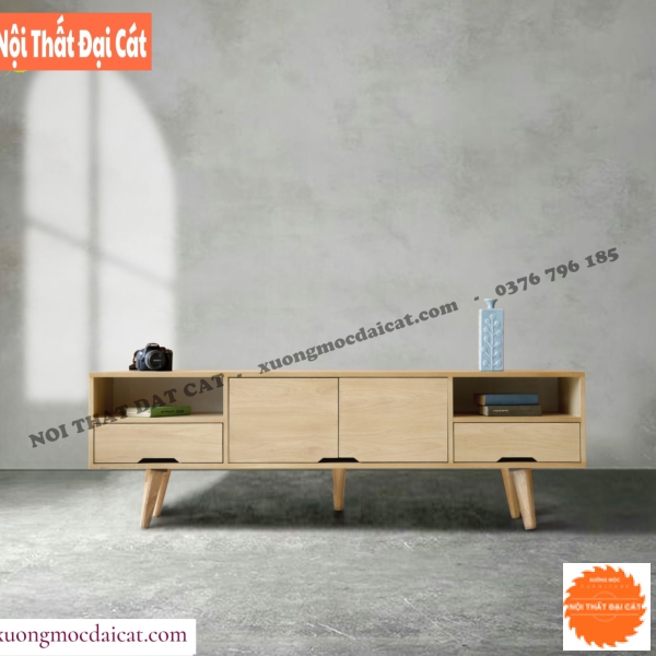 Kệ tivi gỗ thiết kế độc đáo KTV421
