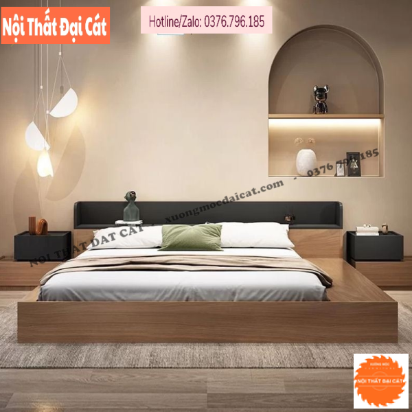 Giường ngủ đơn giản kiểu Nhật G145
