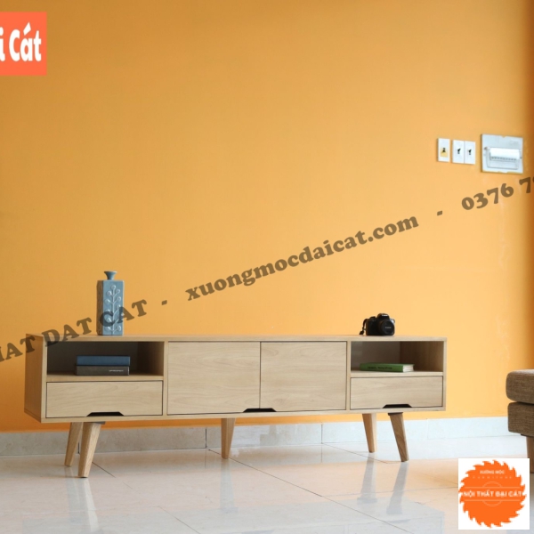 Kệ tivi gỗ thiết kế độc đáo KTV421