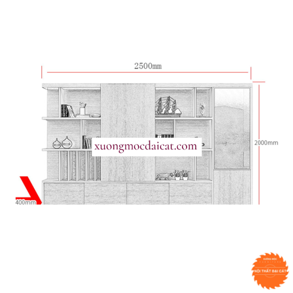 Tủ giám đốc lưu trữ hồ sơ màu tối TGĐ020