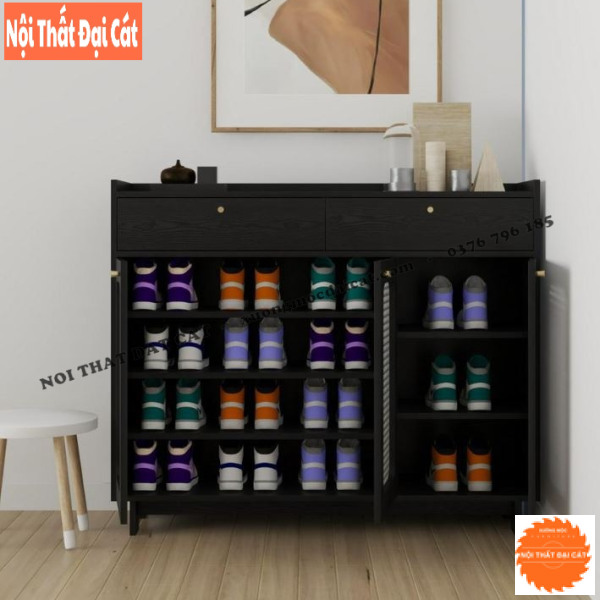 Tủ gỗ mây lưu trữ đồ 3 cánh TGM011