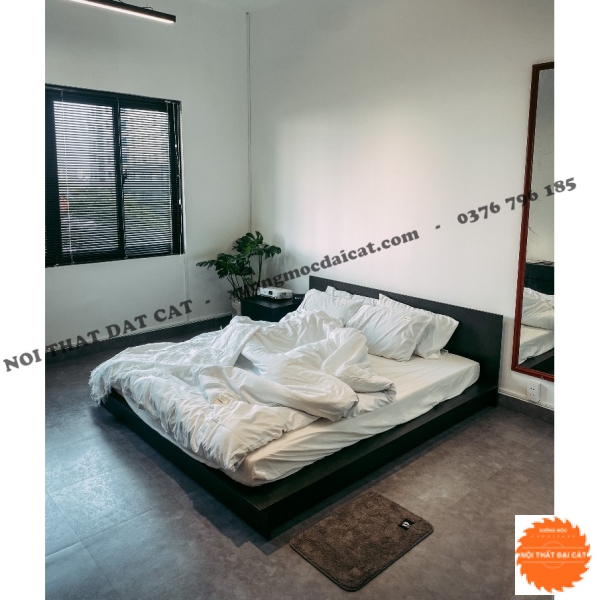 Giường ngủ kiểu Nhật hiện đại G133